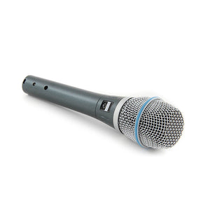 BETA87A Handheld Microphone Supercardiod Condenser Microphone Mic for Recording Stage Performance