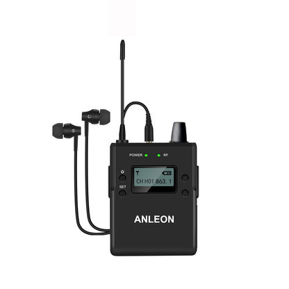 ANLEON S3 830-866Mhz in Ear Monitor Receiver Stage Wireless IEM Receiver for ANLEON S3 IEM System