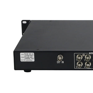 0.5Hz-200M Clock Distributor with 1U Case 1 Input and 8 Output Clock Distribution Square Wave Distributor
