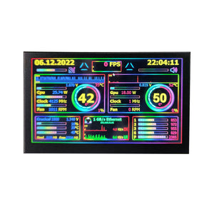 7&quot; 1024x600 IPS Monitor Screen Secondary Screen Non Touch Screen for Switch PS4 PS5 Raspberry Pi