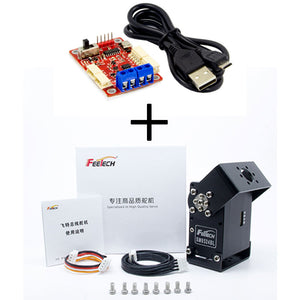 FEETECH SM8524BL 24V 85KG High Torque Servo RS485 360-Degree Bus Servo Steel Gears + Debugger Board