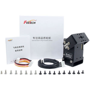 FEETECH SM40BL 12V 40KG Bus Servo RS485 360-degree Dual Shaft All Metal Brushless Servo Steel Gear