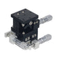 LD40-LM 40x40MM/1.6x1.6" XYZ Axis Sliding Stage Manual Sliding Table with Left-Handed Micrometer
