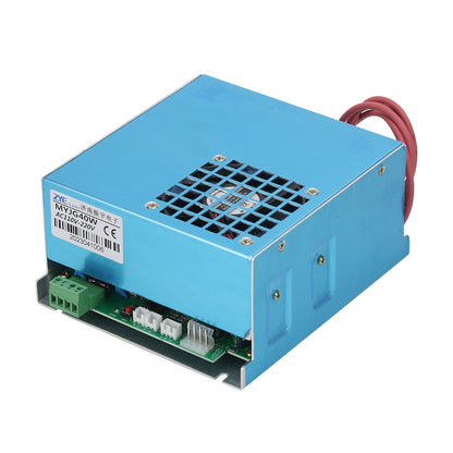MYJG40W 40W CO2 Laser Power Supply AC 110V/220V Perfect for CO2 Laser Tube Engraver Cutter Machine