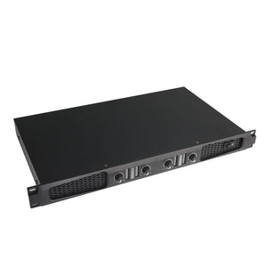 R40S 450Wx4 220V 1U Digital Power Amplifier Four Channel Amplifier Home Power Amp with Black Panel