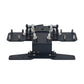 Simplayer Raptor Standard Flight Rudder Pedals Flight SIM Rudder Pedals with 3-Axis Hall Sensor