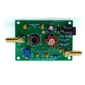 Universal Wideband RF Amplifier 1M - 500MHz 1W 9 - 12V RF AMP with Two SMA Female Connector