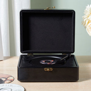 Bluetooth CD Player Portable Disc Player Birthday Festival Gift (Black) with Infrared Remote Control