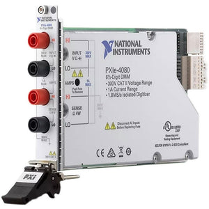PXIe-4080 6½-Digit DMM Original Digital Multimeter Tester 783129-01 300V CAT II Voltage Range for NI