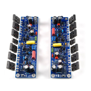 L150W Amplifier Board Dual Finished Board 50~200W DC±25~60V MOSFET Field-Effects Transistor without Radiator