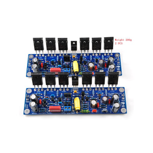 L150W Amplifier Board Dual Finished Board 50~200W DC±25~60V MOSFET Field-Effects Transistor without Radiator