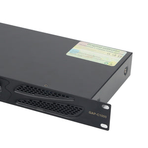 GAP-C1000 C 600Wx2 Professional Class D Power Amplifier 2 Channel Power Amp for Bar Disco Concerts
