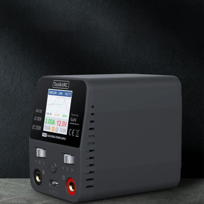 For ToolkitRC P200 Mini Desktop Adjustable Power Supply Support AC/DC Input with IPS Screen