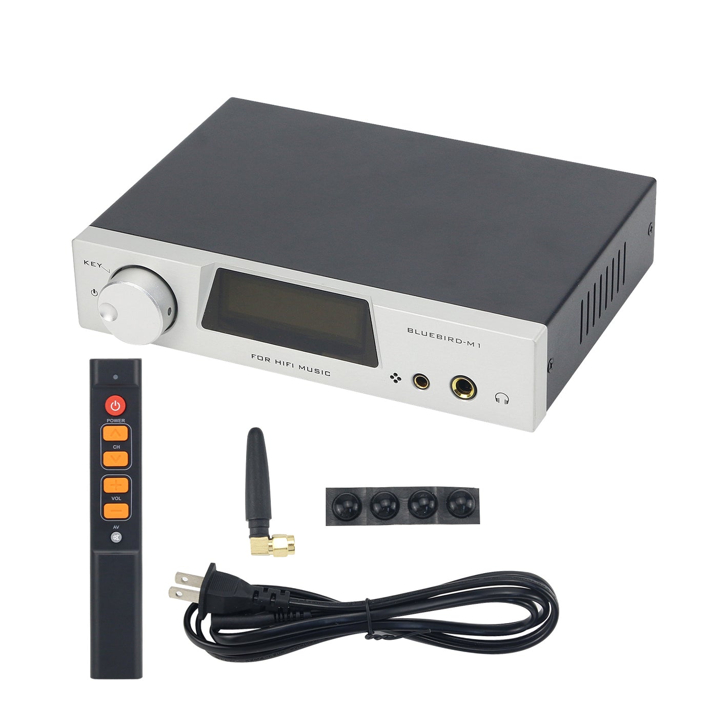 Bluebird M1 Dual Core ES9038 Decoder Bluetooth 5.1 LDAC Linear Power Supply HIFI Equipment DSD512
