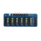 New Acrylic Case SCART Distributor Converter Video 6 Input 1 Output Automatic EUR Divider Board Device