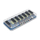 New Acrylic Case SCART Distributor Converter Video 6 Input 1 Output Automatic EUR Divider Board Device