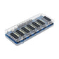 New Acrylic Case SCART Distributor Converter Video 6 Input 1 Output Automatic EUR Divider Board Device