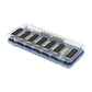 New Acrylic Case SCART Distributor Converter Video 6 Input 1 Output Automatic EUR Divider Board Device