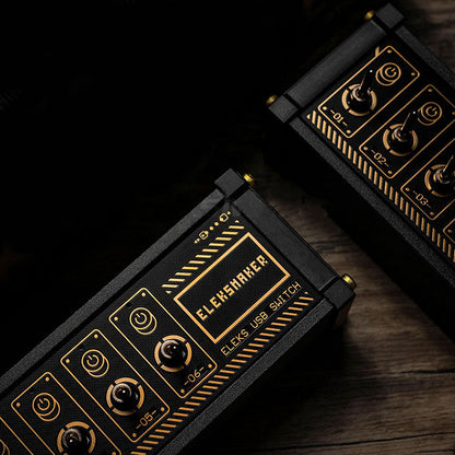 Eleksmaker NK2 USB Switch Socket 6-Port Output USB Blocked USB Plug 5V Support Data Transmission