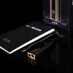 FiiO KA3 Portable DAC Headphone Amplifier HiFi CircuitES9038Q2M High Performance DAC 32Bit/768kHz DSD512 Decoding