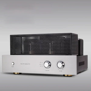 HiFi Bluetooth Power Amplifier Electronic Tube 6P6P x 4 + 6N9P x 2 Gallbladder Machine 5532 Operational Amplifier