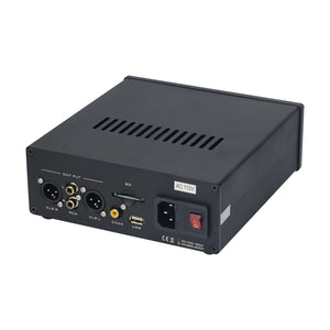 Black DV20C DAC Decoder Digital and Turntable USB Flash Drive Lossless Music Player DSD Hard Decoding