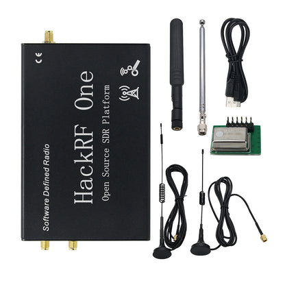 HackRF One R9 V2.0.0 1MHz-6GHz Software Defined Radio Platform GPS Simulator w/ Shell Four Antennas