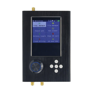 1MHz-6GHz SDR HackRF One R9 V2.0.0 + Portapack H2 + 5 Antennas + USB Cable w/ Black Shell Unassembled