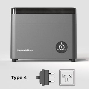 HumminGuru 12-inch Vinyl Cleaning Machine Automatic Ultrasonic Cleaner with Air Dry Function
