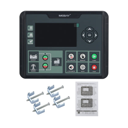 DC62D Diesel Genset Controller Generator Controller Module w/ Electric Supply Monitor AMF Function