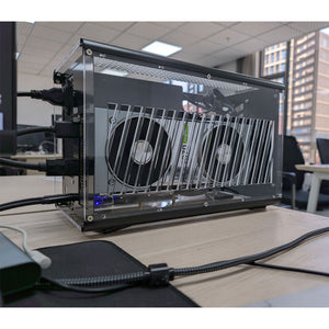 Portable Mini EGPU External GPU Box Graphics Card Box for Thunderbolt GPU Dock SDI Video Card