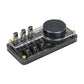 USB Hub Module Desktop Controller Docking Station 3-ports Expansion Adjustable Volume Knob with RGB Light for EleksMaker