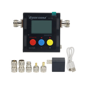 SW-102 120W 125-525MHz SWR Meter SWR Power Meter w/ Digital Display to Test Car Transceiver Antenna