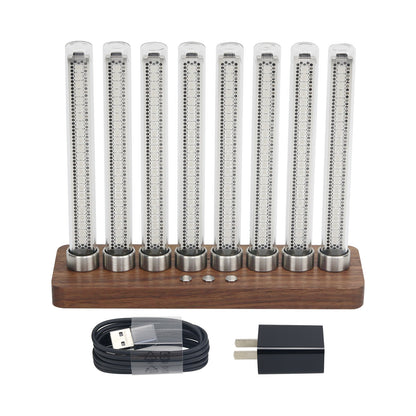 SLCreateFFT Music Spectrum Display Rhythm Light Cyberpunk Pseudo Glow Tube LED Music Level Gift