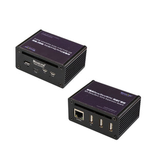 Zero2 W Gigabit Ethernet Expansion Board with Case Single Channel USB to Gigabit Ethernet 300M for Raspberry Pi