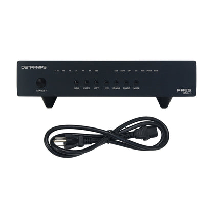 High Performance Denafrips ARES II 12th-1 Upgraded Version DSD1024 Digital Audio Fibre-optical Coaxial I2SR2R Decoder