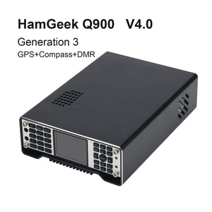 HamGeek Q900 V4.0 100KHz-2GHz SDR Radio Bluetooth SDR Transceiver with Compass GPS DMR Modules