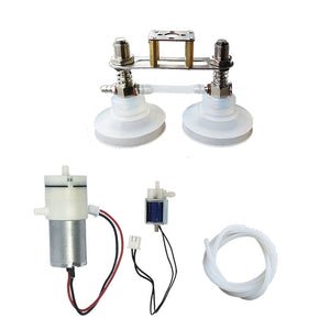 50MM Double-sucker Mechanical Arm Vacuum Pump Suction Cup 10 - 20KG without Electronic Switch for Arduino DIY Kit