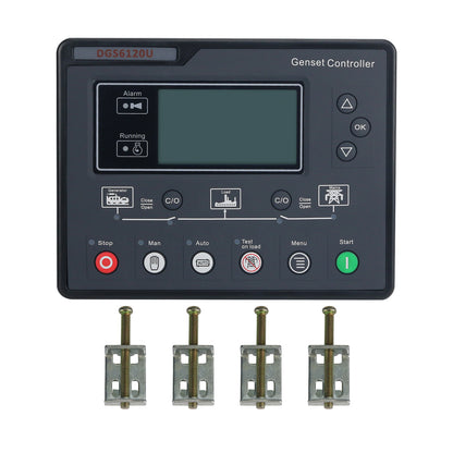 HGM6120U Diesel Genset Controller Generator Control LCD Module Automatic Start and Stop