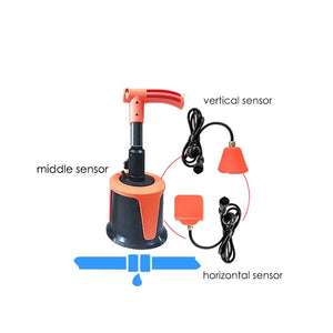 L5000 Underground Water Pipe Leak Detector Locator with Middle-Sized &amp; Horizontal &amp; Vertical Sensors