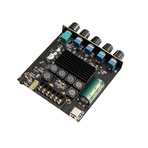 YJ-BT201 TPA3116 2.1 Channel Class D Digital Bluetooth 5.0 Power Amplifier Board 50Wx2 + 100W