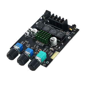 D50E TPA3116 2.0 Digital Power Amplifier with Treble and Bass Adjustment Stereo HiFi Bluetooth 5.0 50Wx2