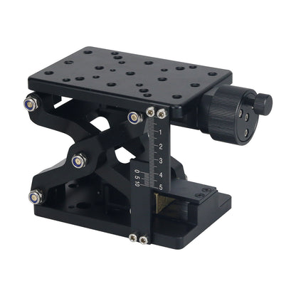 HYHTZ120 4.7 x 3.1" Z Axis Laboratory Jack Precision Lab Jack Laboratory Scissor Jack with Scale