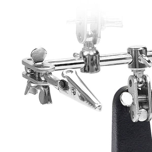 TE-805 Welding Fixture with Magnifier and Welding Work Clip for PCB Circuit Board Maintenance