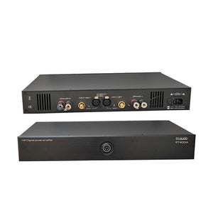 ET400A Class A Class D 350Wx2 Hifi Digital Power Amplifier Power Amp w/ Large Shell Pluggable OP Amp