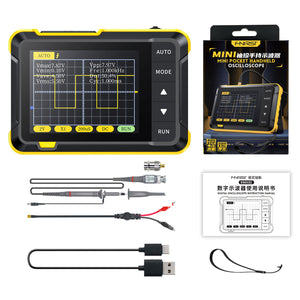 FNIRSI DSO152 2.5MS/s 200KHz Mini Digital Oscilloscope High-End Version for Teaching and Repair