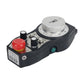 SWGP 6Axis Wireless MPG CNC Handwheel Pendant w/ Emergency Stop 100PPR for FANAC SIEMENS MITSUBISHI
