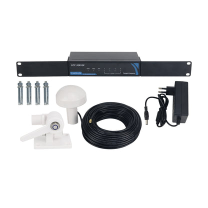 TF-NTP-LITE 4-Port NTP Server Network Time Server + 30M/98.4FT Antenna for Beidou GPS GLONASS QZSS