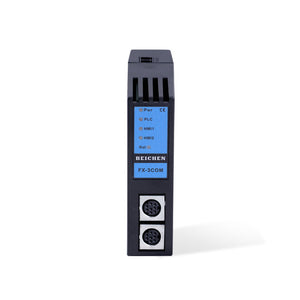 FX-3COM Ethernet Module PLC One to Three Round Port Module for Mitsubishi FX Series Programming FX3U/FX3G/FX3S