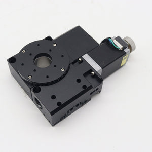 FR80-LDNN-ND 80mm/3.1&quot; Electric Rotary Table Slide Table Automatic Stepping Motorized Rotary Stage